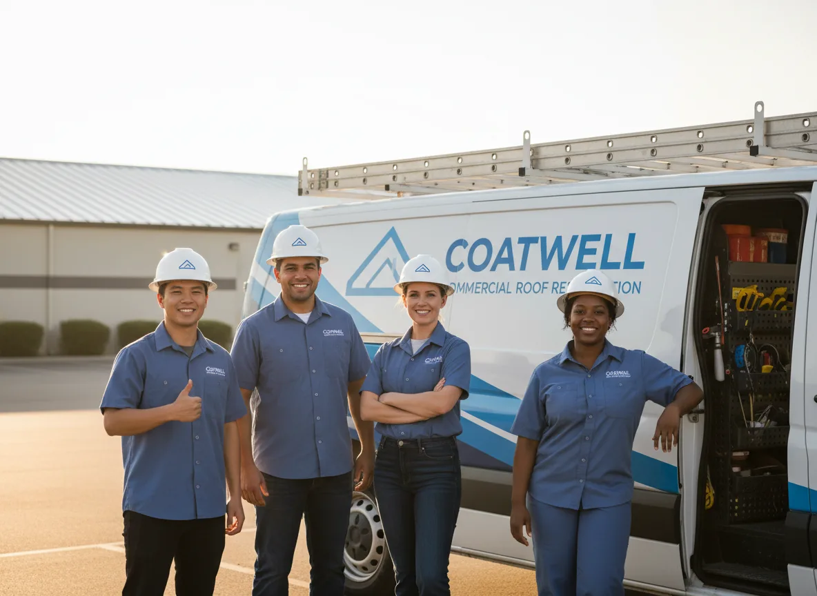 Commercial roof coating company in Dougherty, TX